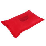 Maxbell Maxbell Portable Outdoor PVC Camp Travel Neck Pillow Inflatable Cushion Red