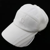 Maxbell Outdoor Sports Hats Cycling Running Fishing Caps Anti-Sun Grayish White