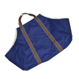 Maxbell Maxbell Outdoor Convenient Firewood Wood Tote Bag Rack with Handle Blue