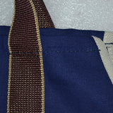 Maxbell Maxbell Outdoor Convenient Firewood Wood Tote Bag Rack with Handle Blue