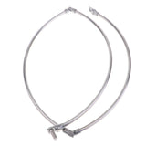 Maxbell Maxbell Stainless Steel Folding Fishing Net Brail Head Round Dipnet Tackle Tool 40cm