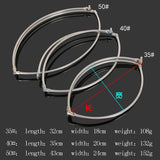 Maxbell Maxbell Stainless Steel Folding Fishing Net Brail Head Round Dipnet Tackle Tool 40cm