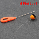 Maxbell Maxbell Portable Carp Fishing Splicing Needle Baiting Hook Drill Rig Tools Green