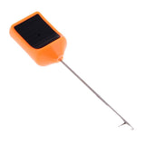 Maxbell Maxbell Fishing Bait Needle Splicing Needle Baiting Hook Drill Rig Tools Orange