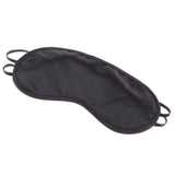 Maxbell Maxbell 3in1 Travel Office Set Sleeping Eye Mask Patch Pillow Ear Plugs Black