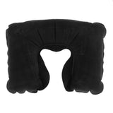 Maxbell Maxbell 3in1 Travel Office Set Sleeping Eye Mask Patch Pillow Ear Plugs Black