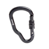 Maxbell Maxbell 25KN Safety Climbing Carabiner Screw Lock for Mountaineer Hiking Rappelling