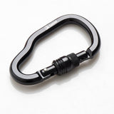 Maxbell Maxbell 25KN Safety Climbing Carabiner Screw Lock for Mountaineer Hiking Rappelling