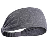 Maxbell Maxbell Athletic Hairband Absorbent Sweatband Nonslip Wide Head Band Men & Women