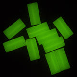 Maxbell Maxbell 10pcs Fluorescent Glow Stick Clip Fishing Rod Clips