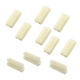 Maxbell Maxbell 10pcs Fluorescent Glow Stick Clip Fishing Rod Clips
