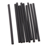 Maxbell Maxbell 10 Pieces Heat Shrink Tubing Tube Sleeving Wrap Wire Cable Kit 2.5mm Black