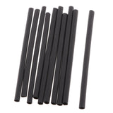 Maxbell Maxbell 10 Pieces Heat Shrink Tubing Tube Sleeving Wrap Wire Cable Kit 2.5mm Black