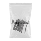 Maxbell Maxbell 10 Pieces Heat Shrink Tubing Tube Sleeving Wrap Wire Cable Kit 6mm Black