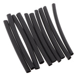 Maxbell Maxbell 10 Pieces Heat Shrink Tubing Tube Sleeving Wrap Wire Cable Kit 6mm Black