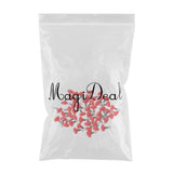 Maxbell Maxbell Fishing Swivels Double Hole Line Sinker Hook Connector Red 7x12mm