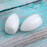 Maxbell 3x2 Pieces Floating Sbirolino Spirolino Bombarda Trout Pose Floats White 4.3g