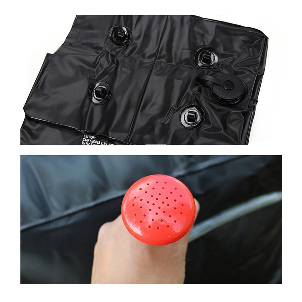 Maxbell Maxbell 40L Camp Shower Water Bag Outdoor Solar Heated Bathing Portable Hose