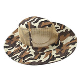 Maxbell Summer Sun Hat Camouflage Fishing Hat UV Protect Boonie Cap for Men  Type 3