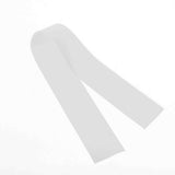 Maxbell 2xJig Skirts DIY Rubber Fishing Jig Lures Fishing Bait Accessories White