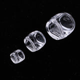 Maxbell Maxbell 20pcs 3D Fly Tying Jigs Crafts Doll Fishing Lure Eyes 10pcs Fishing Head 8mm Eyes+10mm Head