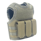 Maxbell Maxbell Mini Vest Style Beer Sleeve Cans Holder Water Bottles Tool Bag Green