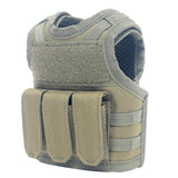 Maxbell Maxbell Mini Vest Style Beer Sleeve Cans Holder Water Bottles Tool Bag Green