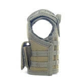 Maxbell Maxbell Mini Vest Style Beer Sleeve Cans Holder Water Bottles Tool Bag Green
