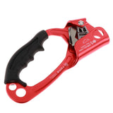 Maxbell Maxbell Outdoor Sports Rock Climbing Hand Ascender Device Riser Red Left Hand