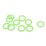 Maxbell 2x10 Pieces/Pack Silicone Luminous Ring Night Fishing Tent Nail Safety Signs L