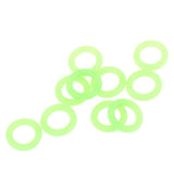 Maxbell 4x10 Pieces/Pack Silicone Luminous Ring Night Fishing Tent Nail Safety Signs L