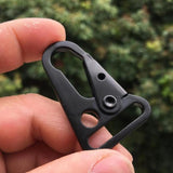 Maxbell Maxbell Outdoor Backpack Clasp Olecranon Molle Hooks Camping Survival Gear - Black