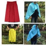 Maxbell Maxbell Multipurpose Apron Raincoat Waterproof Apron,Headdress Or Shawl Unisex M