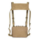 Maxbell Maxbell Multi-Purpose Vest Rig Bag Radios Pocket Chest Harness Pouch Pack Khaki