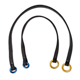 Maxbell 2 Pieces Tree Arborist Climbing Rope Friction SaverLoop Gear Equipment 120cm