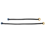 Maxbell 2 Pieces Tree Arborist Climbing Rope Friction SaverLoop Gear Equipment 120cm
