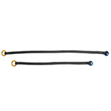 Maxbell 2 Pieces Tree Arborist Climbing Rope Friction SaverLoop Gear Equipment 120cm