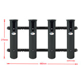 Maxbell Maxbell Boat Fishing Rod Base Removable Fishing Rod Holder Rack Yacht Bracket
