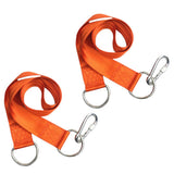 Maxbell Maxbell Outdoor Hammocks Tree Swing Hanging Straps with Safer Lock Snap Hooks Orange