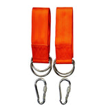 Maxbell Maxbell Outdoor Hammocks Tree Swing Hanging Straps with Safer Lock Snap Hooks Orange