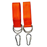 Maxbell Maxbell Outdoor Hammocks Tree Swing Hanging Straps with Safer Lock Snap Hooks Orange