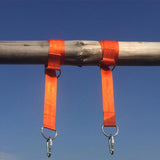 Maxbell Maxbell Outdoor Hammocks Tree Swing Hanging Straps with Safer Lock Snap Hooks Orange