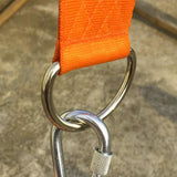 Maxbell Maxbell Outdoor Hammocks Tree Swing Hanging Straps with Safer Lock Snap Hooks Orange