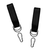 Maxbell Maxbell Outdoor Hammocks Tree Swing Hanging Straps with Safer Lock Snap Hooks Black