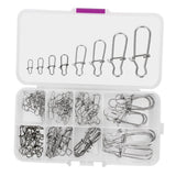 Maxbell 2x100x Fishing Link Clips Quick Change Carp Connector Pin Fishing Tackle Tool