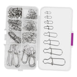 Maxbell 3x100x Fishing Link Clips Quick Change Carp Connector Pin Fishing Tackle Tool
