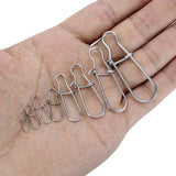 Maxbell 3x100x Fishing Link Clips Quick Change Carp Connector Pin Fishing Tackle Tool