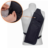 Maxbell 2 Pieces Archery Quiver Backpack Hunting Bag Compound Recurve Bow Holder