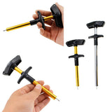 Maxbell Maxbell Fishing Hook Separator Hook Remover Extractor Safety Puller T Shape Silver L