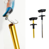 Maxbell Maxbell Fishing Hook Separator Hook Remover Extractor Safety Puller T Shape Silver L
